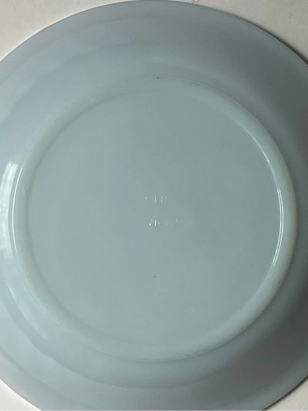 Fire King White Scalloped Rim Dinner Plates - Set of 2